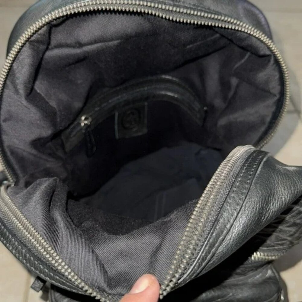 Ash Leather Backpack - image 6